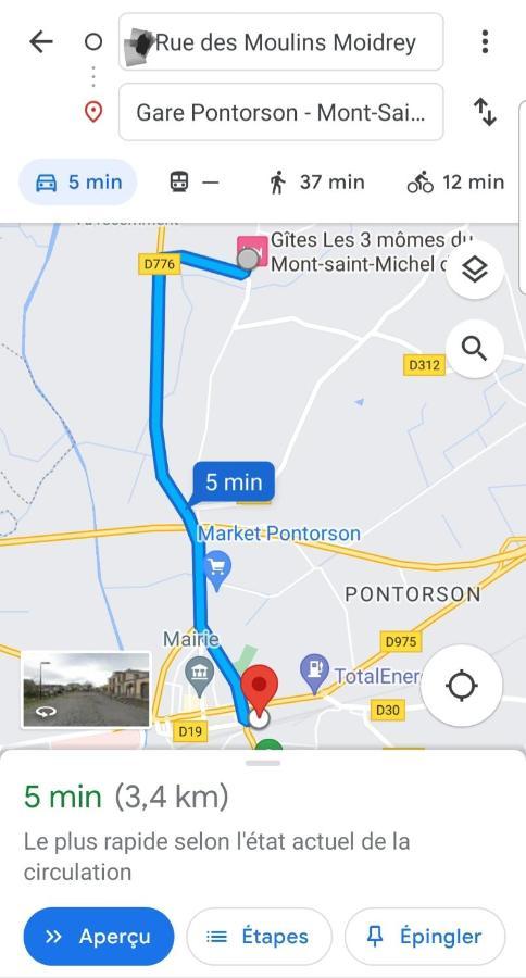 Gite Lucian Mont-Saint-Michel Moidrey Exterior foto